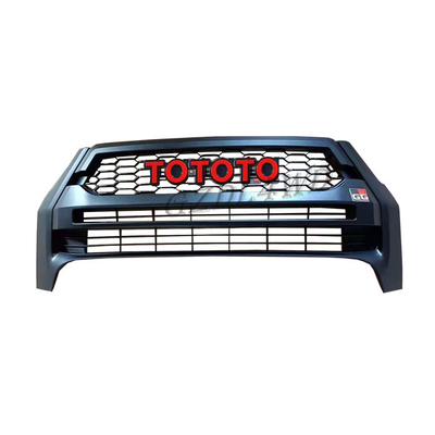 Matte Black Front Grill Mesh Auto Bumper Body Kit For Toyota Hilux  Revo Rocco Upgrate Gr