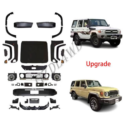 Car Upgrade Body Kit voor Land Cruiser 70 Serie LC76 FJ76 1984-2023 Upgrade tot 2024